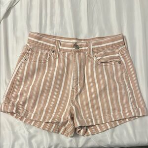 American Eagle - Striped Tan Women's Shorts